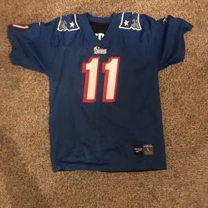 New England Patriots Reversible Drew Bledsoe Jersey Men’s Large